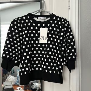 Zara knit top NWT